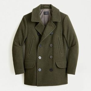 J Crew Men's Wool Pea Coat